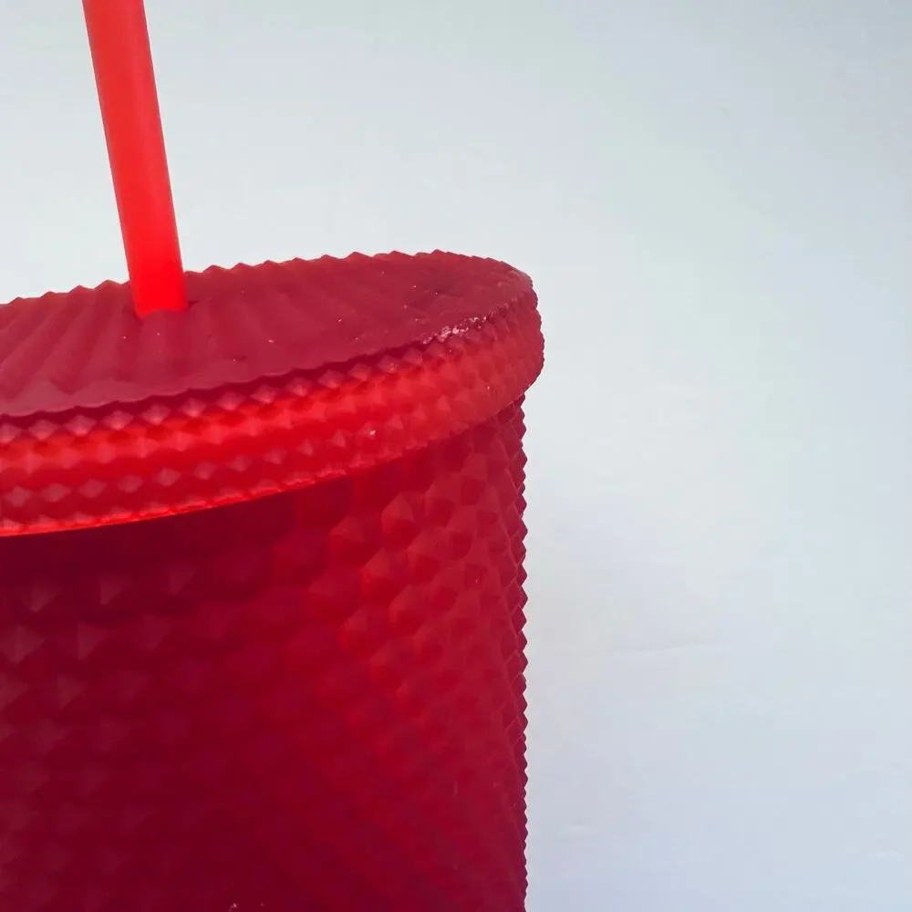 **SUMMER SALE** Starbucks Limited Edition 2021 Matte Red  Studded Tumbler